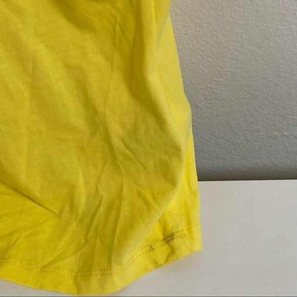 Zara yellow 100% cotton midi smocked dress NWT - Picture 6 of 8